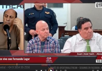 Juan Saín: “un Tribunal de Alzada decidirá la suerte de Diego Paris… para nosotros ya cumplió”