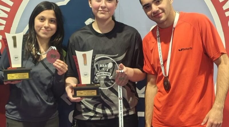 Santiago del Estero se destacó en Salta: campeonatos, podios y nuevas promesas del tenis de mesa nacional